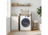 Vidaxl Mobile Lavatrice Legno Riciclato 67,5 X 48 X 97 Cm Materiale Ligneo