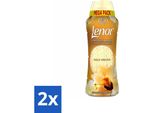 Lenor – Perle Profumate – Orchidea Dorata – 570 G - Confezione Risparmio - 2 Pezzi