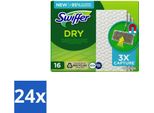 Swiffer – Panni Per Pavimenti – Ricariche Asciutte – 16 Panni - Confezione Risparmio - 24 Pezzi