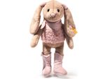 Steiff 081149 Coniglietto Hoppie Cowgirl, Peluche, 32 Cm, Multicolore