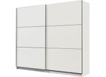 Dmora Guardaroba Grande Piateda 217X210H Cm Bianco Opaco, 8 Ripiani Appendiabiti