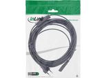Inline® Cavo Alimentazione Euro Con Interruttore, Cee 7/16 A IEC-C7, Nero, 3M