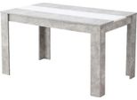 Dmora Tavolo Fisso Simala 135X81X75H Cm Grigio Cemento, 6 Posti Forma Rettangolare