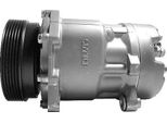 Airstal 10-0006 Compressore Climatizzatore Oe 1J0820803A Compatibile Con A3 8L, Tt, Galaxy, Alhambra, Cordoba, Ibiza, Inca, Leon, Toledo, Octavia, Bora, Caddy, Golf Iv, Multivan V, New Beetle, Polo 6V, Sharan, Transporter V