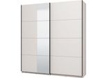 Dmora Guardaroba Grande Porlezza 195X218H Cm Bianco Opaco, Appendiabiti 2 Ripiani
