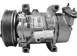Airstal 10-0152 Compressore Climatizzatore Oe 6453FR Compatibile Con Berlingo, C2, C3, Partner, Bipper, 307, 206, 1007, Qubo, Fiorino, Xsara, Nemo