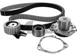 Airtex WPK-1702R02 Pompa Acqua + Kit Cinghia Dentata Oe Compatibile Con Spider, Croma, Thesis, Brera, Alf. 166, Alf. 159
