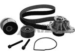 Airtex WPK-170001 Pompa Acqua + Set Cinghia Dentata Oe Compatibile Con Zafira, Vectra, Signum, Mokka, Meriva, Insignia, Corsa E, Corsa D, Astra J, Astra H, Astra (A04), Astra G, Stilo, Croma, Trax, Orlando, Cruze, Aveo, Alf. 159