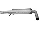 Asmet 3076 Silenziatore Centrale Oe 1J0253209B Compatibile Con A3 8L, Leon, Toledo, Octavia, Bora, Golf Iv, New Beetle