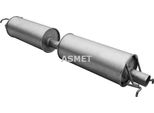 Asmet 7223 Silenziatore Centrale Oe 4173269 Compatibile Con Transit