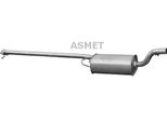 Asmet 7192 Silenziatore Centrale Oe 1133105 Compatibile Con Focus