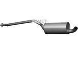 Asmet 7217 Silenziatore Centrale Oe 1437836 Compatibile Con Tourneo, Transit