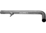 Asmet 3064 Tubo Di Scarico Oe 1J0253201 Compatibile Con A3 8L, Leon, Toledo, Octavia, Bora, Golf Iv, New Beetle