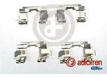 Autofren Seinsa D42692A Set Di Accessori, Pastiglie Freno A Disco Oe 45012570000 Compatibili Con Civic, Crx, Jazz, Logo