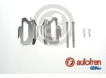 Autofren Seinsa D42395A Kit Accessori, Pastiglie Freno A Disco Oe 442775 Compatibili Con Evasion, Jumpy, Xantia, Scudo, Ulysse, Escort, Fiesta, 806, Expert, Clio
