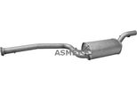 Asmet 18040 Silenziatore Centrale Oe 1306766 Compatibile Con C-Max, Focus, C30, C70, V50
