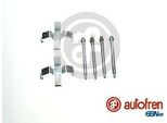 Autofren Seinsa D42284A Set Di Accessori, Pastiglie Freno A Disco Oe 16012660 Compatibili Con Escort, Astra F, Calibra A, Omega, Senator, Vectra, Transporter V