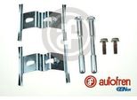 Autofren Seinsa D42841A Set Di Accessori, Pastiglie Freno A Disco Oe 608165800 Compatibili Con Q7, Cayenne, Touareg