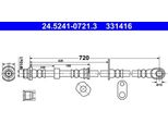 Ate 24.5241-0721.3 Tubo Freno Oe MN102533 Compatibile Con L200