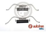 Autofren Seinsa D42576A Set Di Accessori, Pastiglie Freno A Disco Oe 7D0615295B Compatibili Con Transporter Iv
