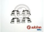Autofren Seinsa D42876A Set Di Accessori, Pastiglie Freno A Disco Oe Compatibili Con Civic