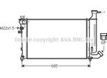 Ava PEA2148 Radiatore Motore Oe 1301JV Compatibile Con Zx, 306