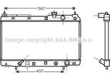 Ava HDA2104 Radiatore Motore Oe 19010P3F901 Compatibile Con CR-V