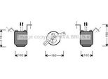 Ava BWD224 Essiccatore, Climatizzatore Oe 64538375754 Compatibile Con 3Er E36, Z3Er E36