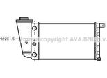 Ava FTA2097 Radiatore Motore Oe 5998952 Compatibile Con Panda, Y10