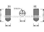 Ava DND236 Essiccatore, Climatizzatore Oe 921312J966 Compatibile Con Almera, Micra, Primera