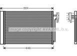 Ava AUA5182D Condensatore, Climatizzatore Oe JRW000020 Compatibile Con Range Rover