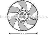 Ava VN7517 Ventola Radiatore Oe 6K0959455A Compatibile Con Cordoba, Ibiza, Inca, Caddy, Polo 6V