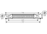 Ava OLA4420 Radiatore Turbocompressore Oe 55702004 Compatibile Con Corsa D