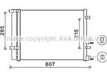 Ava HYA5244D Condensatore, Climatizzatore Oe 976061J000 Compatibile Con I20
