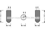 Ava MSD362 Essiccatore, Climatizzatore Oe 1638300083 Compatibile Con Classe M
