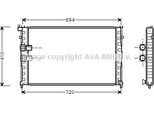 Ava PEA2176 Radiatore Motore Oe 133012 Compatibile Con 406