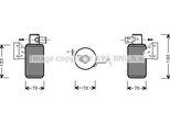 Ava VND166 Essiccatore, Climatizzatore Oe 3A0820191 Compatibile Con Passat 35I