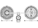 Ava MSC416 Frizione, Ventola Radiatore Oe 1042000022 Compatibile Con Classe C