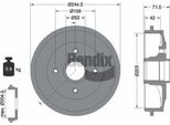 Bendix Braking BDM1069 Tamburo Freno Oe 424746 Compatibile Con C2, C3, 1007, 206