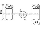 Ava VOD185 Essiccatore, Climatizzatore Oe 31274799 Compatibile Con S60, S80, V60, V70, XC60, XC70