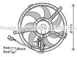 Ava BW7534 Ventola Radiatore Oe 2752632 Compatibile Con Mini, Clubman, Countryman, Paceman, Mini Roadster