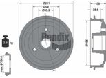 Bendix Braking BDM1025 Tamburo Del Freno Oe 424733 Compatibile Con Ax, Saxo, 106