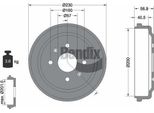 Bendix Braking BDM1087 Tamburo Del Freno Oe 95903584 Compatibile Con Aveo, Spark, Kalos