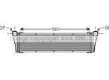 Ava PR2053 Radiatore Motore Oe 99710603702 Compatibile Con 911, Boxster, Cayman