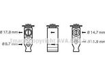 Ava CN1245 Valvola Di Espansione, Climatizzatore Oe 6461K3 Compatibile Con C1, Aygo
