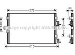 Ava CR5114 Condensatore, Climatizzatore Oe 13071AA01 Compatibile Con Pt Cruiser
