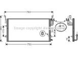Ava HY5135 Condensatore, Climatizzatore Oe 9760638003 Compatibile Con Sonata, Xg, Magentis