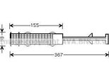 Ava MSD359 Essiccatore, Climatizzatore Oe 2038350147 Compatibile Con Classe C, Clk, Slk, Cabrio, City-Coupé, Crossblade