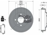 Bendix Braking BDM1086 Tamburo Freno Oe 1523797 Compatibile Con Fiesta, Ka