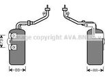Ava FDD466 Essiccatore, Climatizzatore Oe 1498865 Compatibile Con Kuga